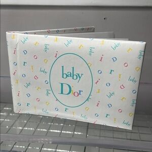 Baby Dior Photo Book 10 Double Sided 4”x 6” Pages Photo Book